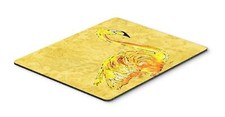 Flamingo on Yellow Mouse Pad 8872MP