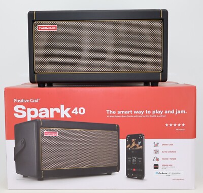 Positive Grid Spark 40 Smart Guitar Amp & Bluetooth  Lautsprecher