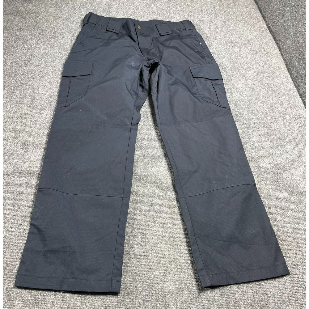 Tact Squad Men's Straight Leg Snap Button Ripstop Tactical Cargo Pant Size 36