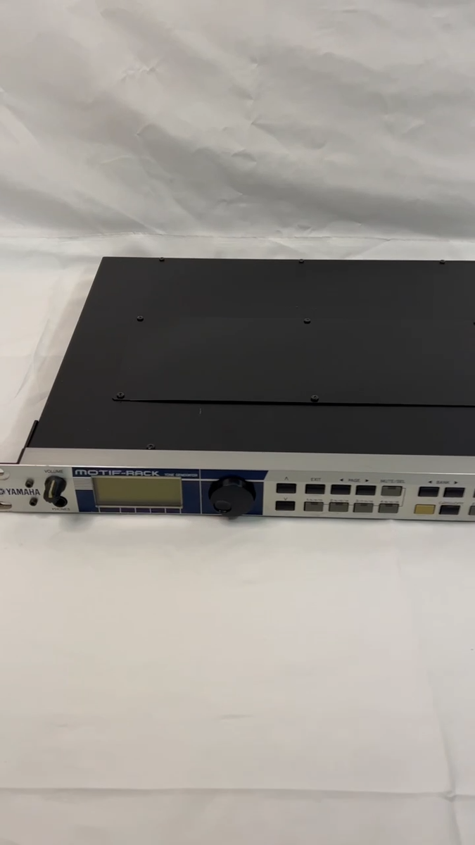 Yamaha Motif Rack Tone Generator Sound Module Synthesizer W/Power