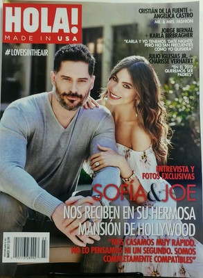 Hola Mar 2017 Sofia Vergara & Joe Love is in the Air Hollywood FREE SHIPPING sb