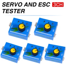 RC Car Boat Plane Servo Tester 3CH Digital Multi ESC Steering Gear Tester CCPM