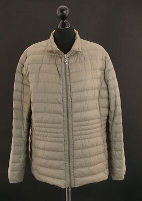 S. Milton Damen Daunenjacke Jacke L beige uni kurz leicht gefüttert A1190