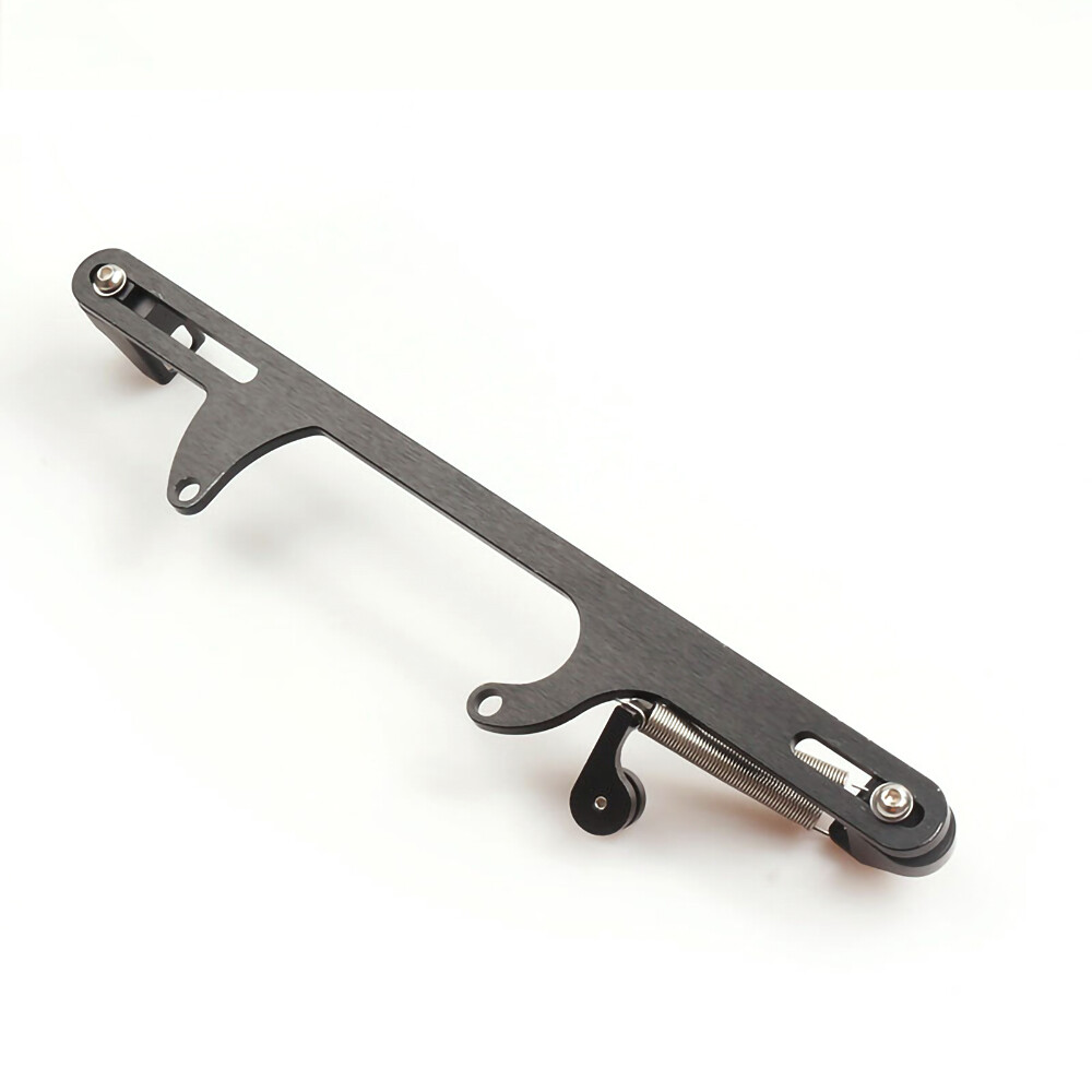 Black Aluminum Throttle Cable Carburetor Bracket For Holley 4500