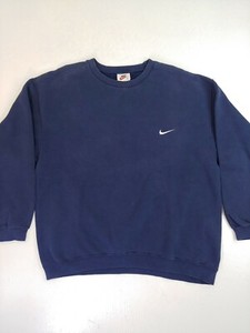 vintage navy blue nike sweatshirt