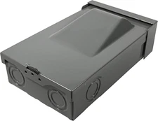 Fused A/C Disconnect Switch, Pull Out, Metal Box, 120/240VAC, 30-Amp, 1-Phase, 3