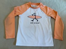 Life Is Good Tankini Swimsuit Top 6 Girls Surfer Get Rad Flaw