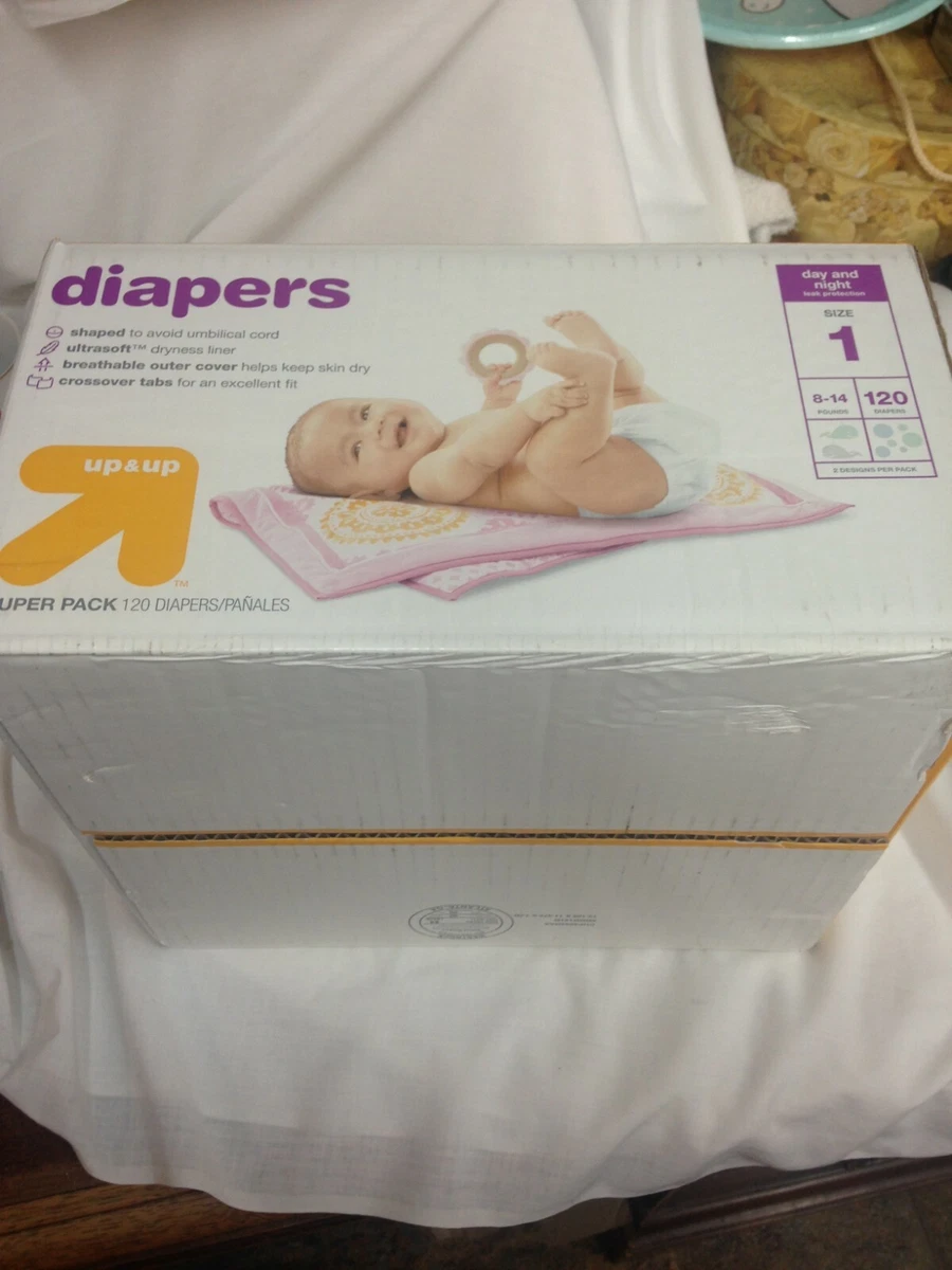 Up & Up Diapers Super Pack - Size 1