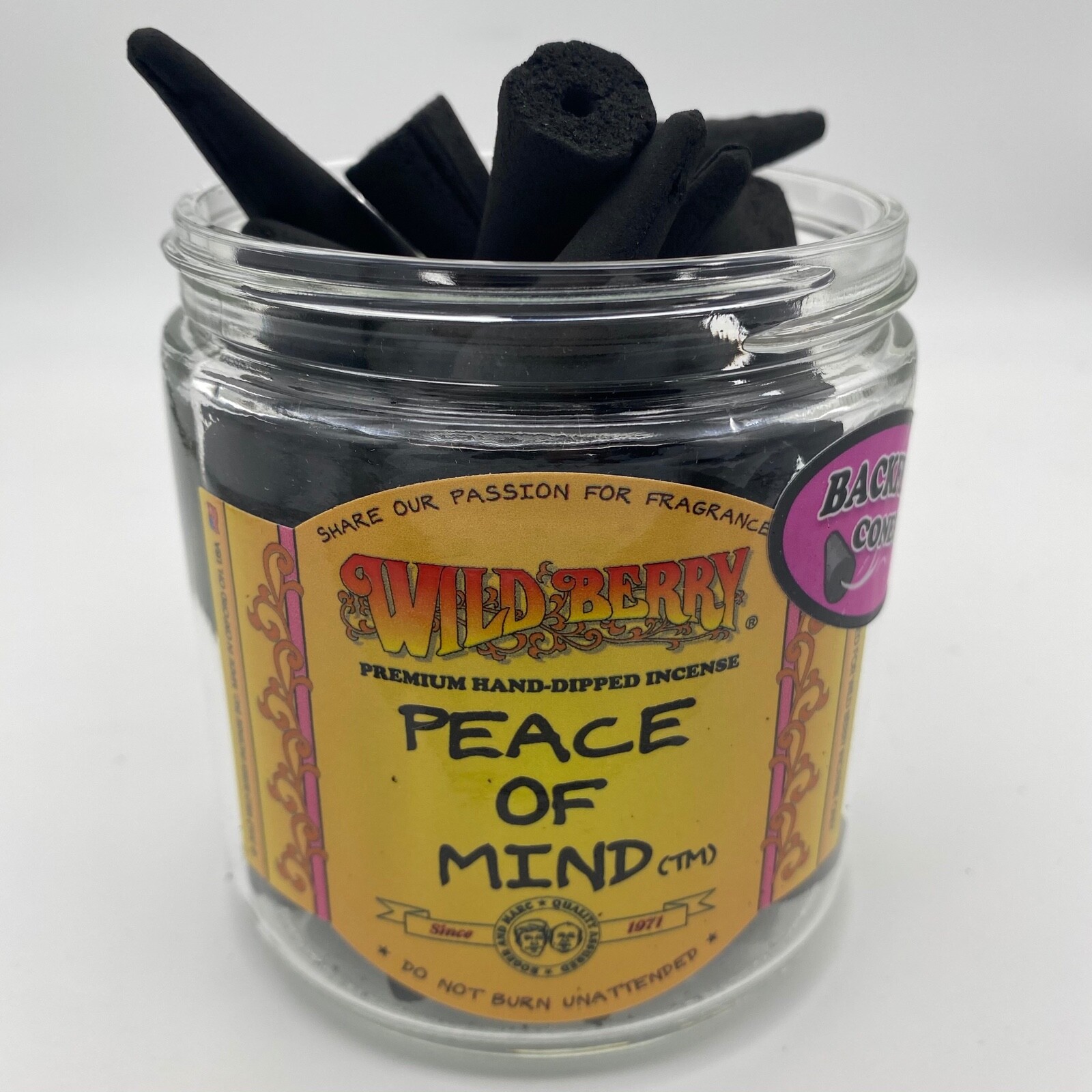 WILD BERRY BACKFLOW INCENSE CONES 5 PACK BUY 2 GET 1 FREE wildberry