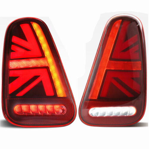 Red LED Tail lights For 2002-2006 Mini Cooper R50 R52 R53 Sequential Rear Lamps - Picture 2 of 13