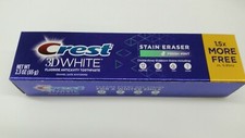 LOT 24 x Crest 3D White Radiant Mint Whitening Toothpaste Tubes, 2.3 OzEa SEALED 1.45 per gallon