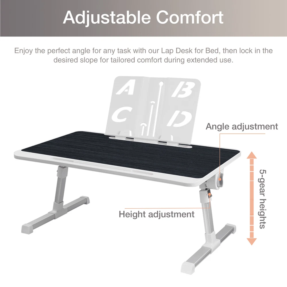 Laptop Stand Ergonomic Aluminum Portable Adjustable Height Laptop Holder