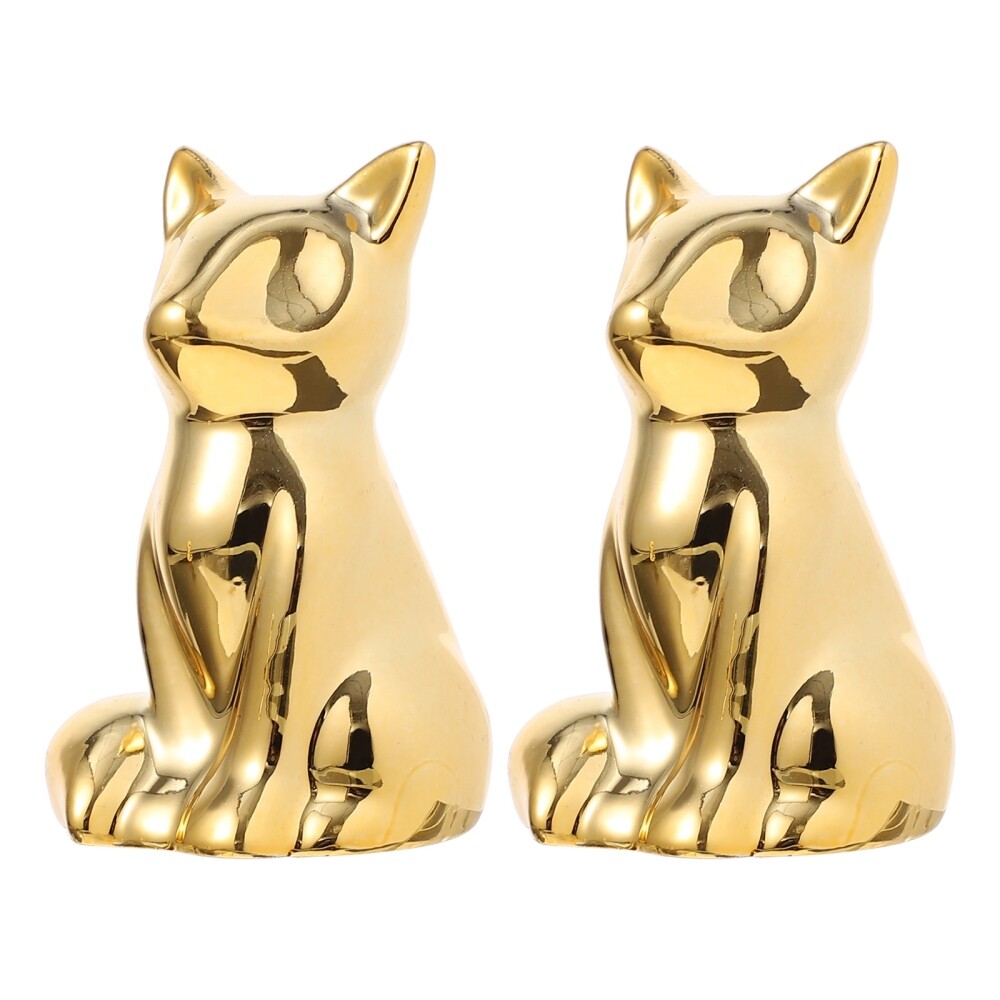 Keramik Ringhalter Katzen Design - Eleganter Schmuck Organizer Für Ringe