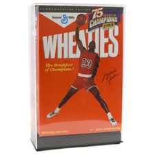 ACRYLIC 18 OZ CEREAL BOX DISPLAY CASE