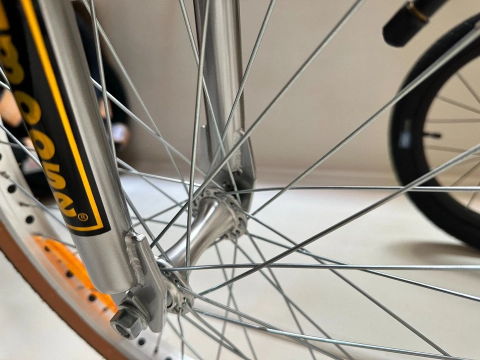 Mongoose Genuine 2022 Pro Class Style 36H Wheels- Satin Finish Silver/Black Tape - image 3 of 4