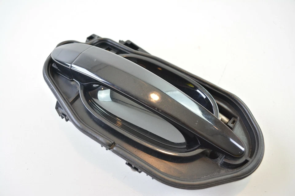 BMW 535XI 2007-10 pasajero delantero derecho manija de puerta exterior OEM negro Foto 4 de 4