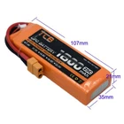 11.1V 3S 1800mAh 25C LiPo Battery XT60 plug for RC Airplane Helicopter Drone