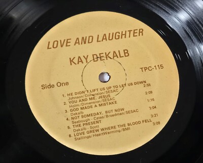 KAY DEKALB The Best Is Yet To Come 1980 Autographed LP Vinyl