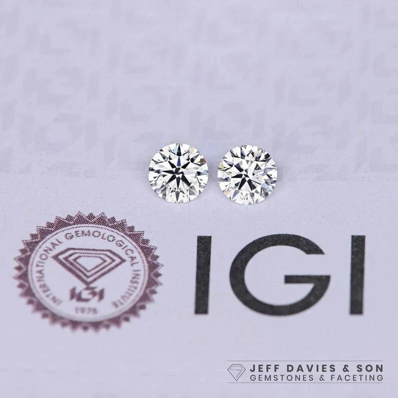3CT IGI Certified Lab Grown D Color Round Cut VVS1 Clarity CVD Diamond Certified - Image 3 of 4
