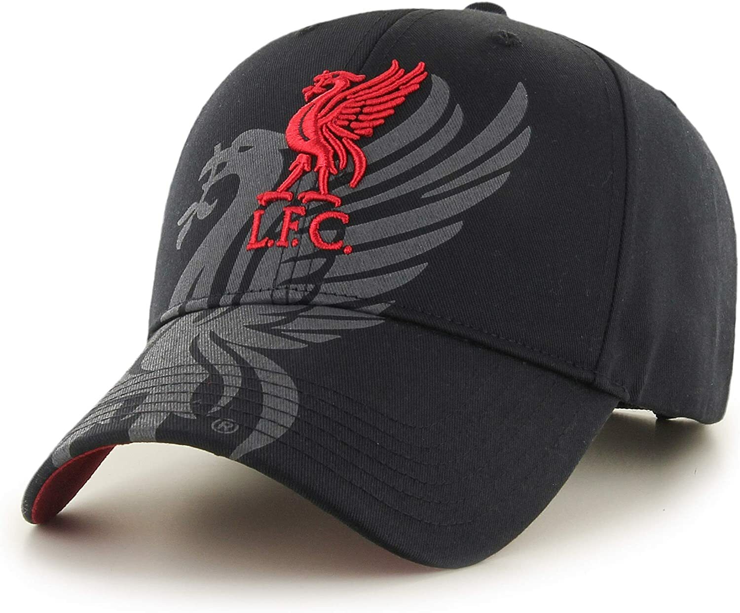 Liverpool FC Baseball Cap Adult Kids Black Red Grey
