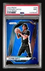 2024-25 Panini Prizm Stephon Castle Rookie True Blue Prizm/199 Spurs PSA 9