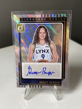 2025 Panini Donruss WNBA - Signature Series Grace Berger #SS-GB Lava (AU)