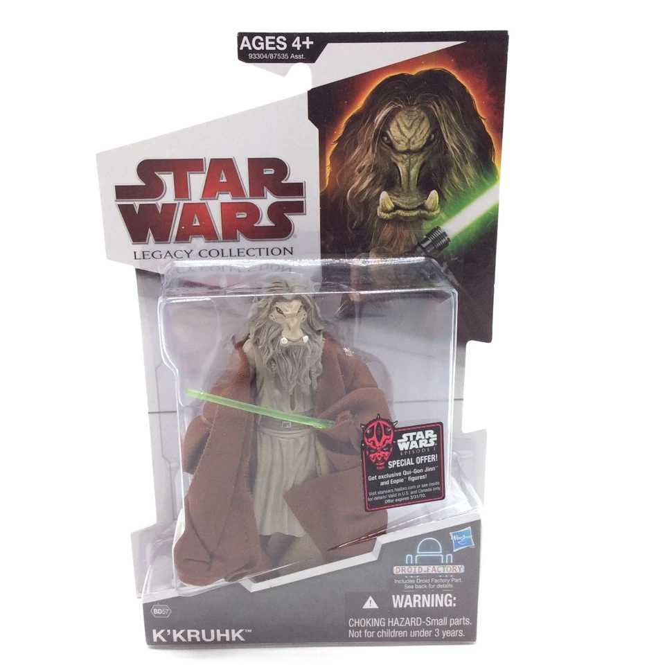 Figura de acción Hasbro Star Wars Legacy Collection BD57 K'KRUHK Foto 2 de 4