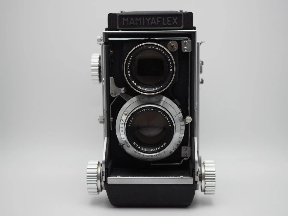 CM SALE Mamiya Mamiyaflex C2 6x6 TLR Camera 105mm f3.5 From JAPAN J67 - Image 4 of 4