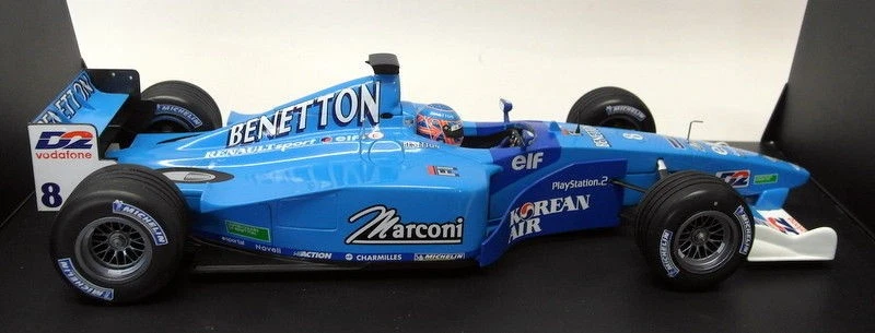 Minichamps 1/18 Scale Diecast - 180 010098 Benetton Renault Showcar F1 J. Button - Image 4 of 4