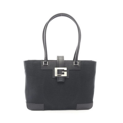 Gucci Tote Bag Black Leather #RCB5076