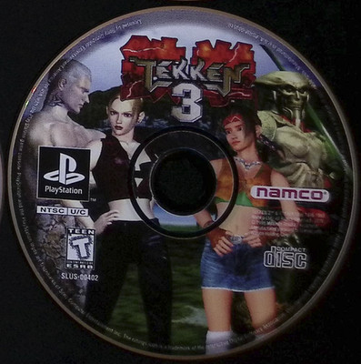 Tekken 3 Greatest Hits Playstation 1 PS1