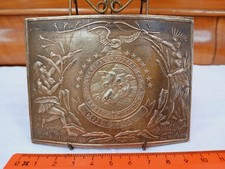 Antique "Fat" Belt Buckle - Original Tiffany - American Express Colorado - X18