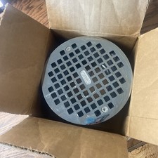 PROFLO PF42845 6" Plated Grate with 4" Adjustable Drain - Chrome - Open READ