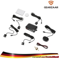 Rückfahrwarner Auto 4 Sensoren hinten Parkhilfe Rückfahrwarner PDC Schwarz Auto