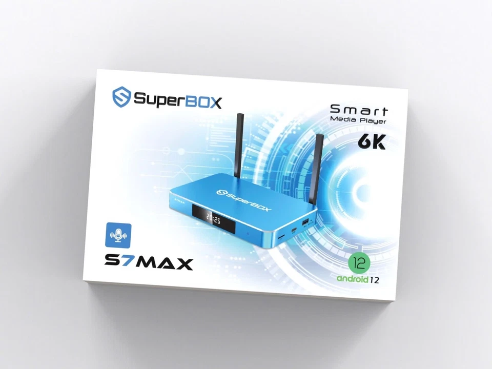 Nuovo SuperBOX S7 Max - 7 giorni Time Shift Android Streaming - Stesso giorno spedizione - Immagine 3 di 4