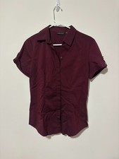 Maroon Medium Blouse for Women - Pre-Owned bu...