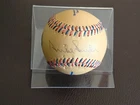 Duke Snider Signed Autograph Baseball 1955 Brooklyn Dodgers Commemorative