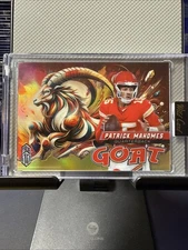 2024 Wild Card Dino-Might Patrick Mahomes GOAT TRUE 1/1 COLOR MATCH  🔥 🐐