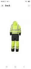 Helly Hansen 71694 Alna 2.0 Hi-Vis Insulated Winter Suit Coverall Orange / C64 -