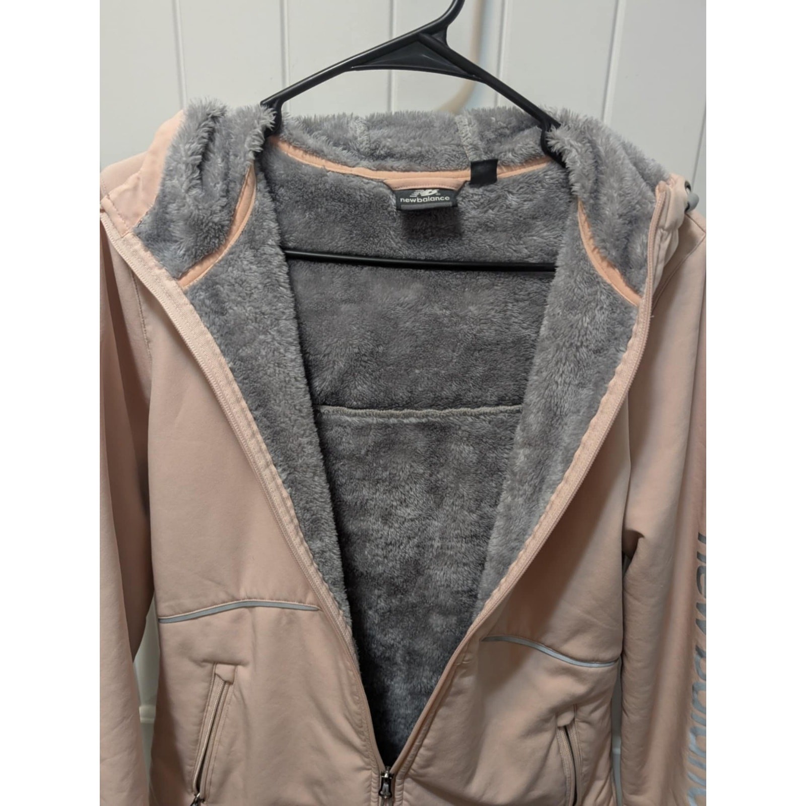 New Balance Softshell Athletic Jacket Light Pink … - image 2