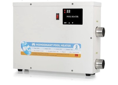 Mxmoonant SPA Heater, 18KW 220V Swimming Pool Heaters Hot Tub Water Thermostat