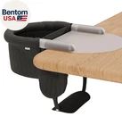 - the Hook-On Chair with Tray and Footrest - Portable High Chair for Babies and
