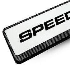 Kennzeichenhalter CARBON  Nummernschild Kennzeichen Halter Rahmen 2 Stk SET