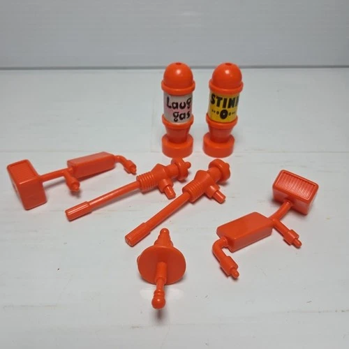 TMNT Party Wagon Parts Vintage Ninja Turtle Van Side Mirrors Gun Radar Bombs