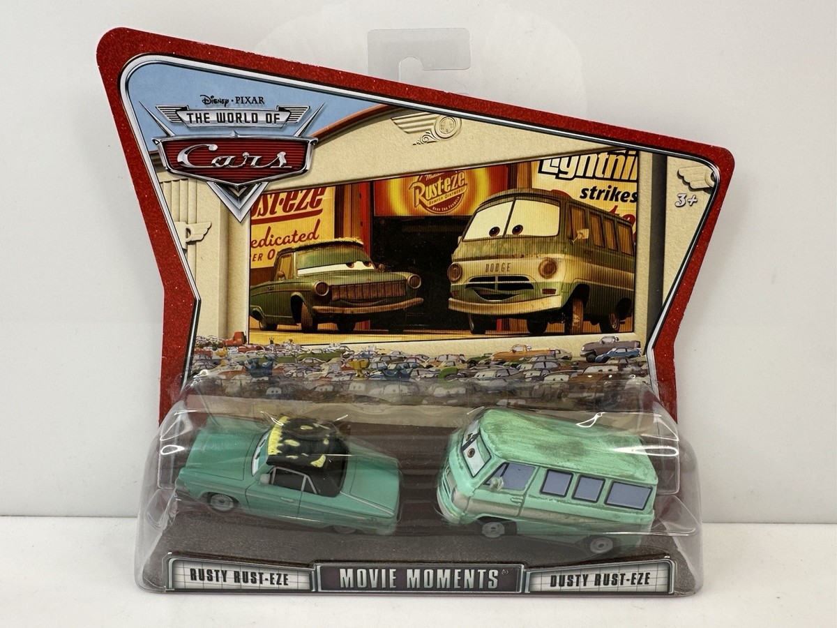DUSTY AND RUSTY RUST-EZEカーズマテル　ダスティラスティ Disney Pixar Cars 2006 Mattel DUSTY & RUSTY Rust-Eze - Loose
