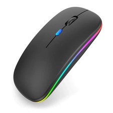 Wireless Bluetooth 5.2 Luminous Mouse USB Charging 2.4GHz Wireless Mouse 1600DPI
