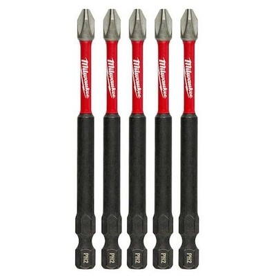 Milwaukee Tool 48-32-4564 Shockwave 3-1/2 In Impact Phillips No. 2 Power Bits