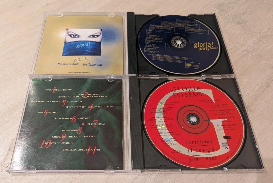 Gloria Estefan 4 CD Lot – Hits, Remixes & Christmas Album Collection – VG - Image 4 of 4