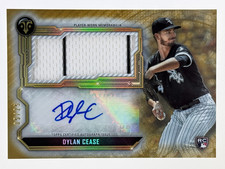 Dylan Cease RC Jumbo Relic Patch Auto /25 #ASJR-DC (Now with Blue Jays)
