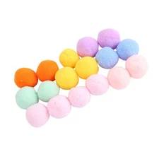 48 Pcs Colorful Cat Balls Toys for Kittens Pet Supplies